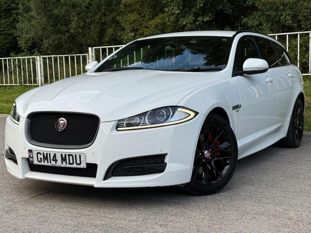 Jaguar XF 2.2D R-sport Sportbrake Euro 5 S S White #3