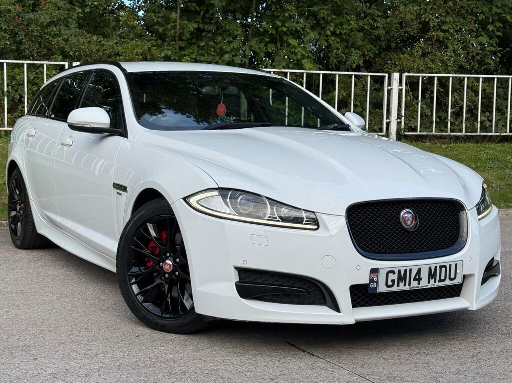 Jaguar XF 2.2D R-sport Sportbrake Euro 5 S S White