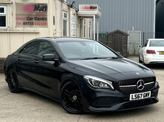 Mercedes-Benz CLA Class 2.1 Cla200d Amg Line Coupe 7G-dct Euro Black