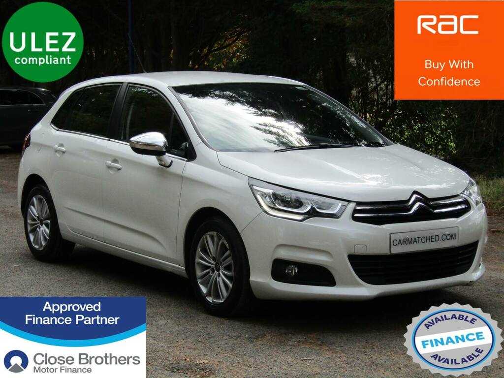 Citroen C4 1.6 Bluehdi 120 Flair White