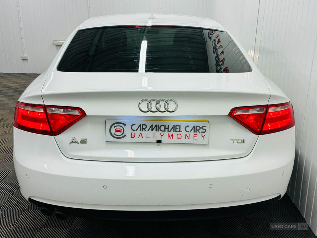 Audi A5 2.0 Tdi 177 Se Technik Multitronic 5 Seat White #3