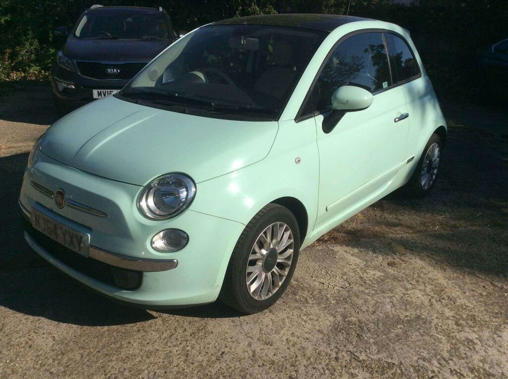 Fiat 500 Lounge Green #3