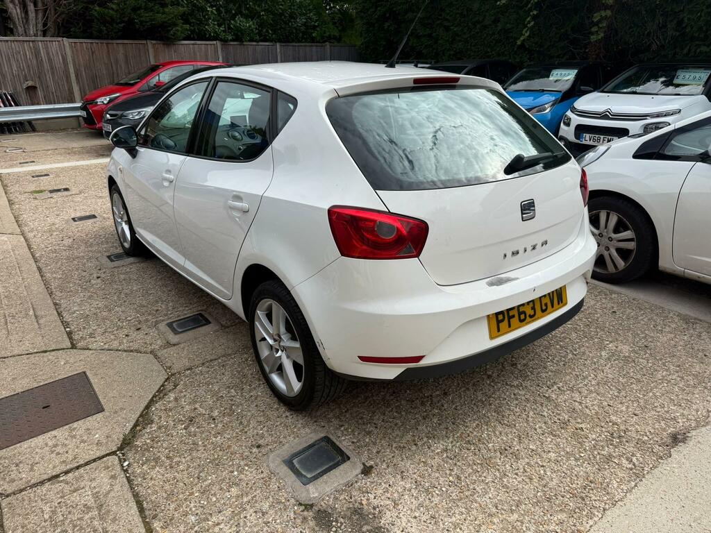 Seat Ibiza Hatchback 1.2 Tsi I Tech Euro 5 201464 White #11