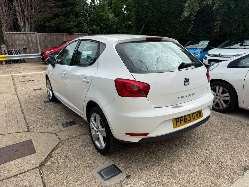 Seat Ibiza Hatchback 1.2 Tsi I Tech Euro 5 201464 White #12