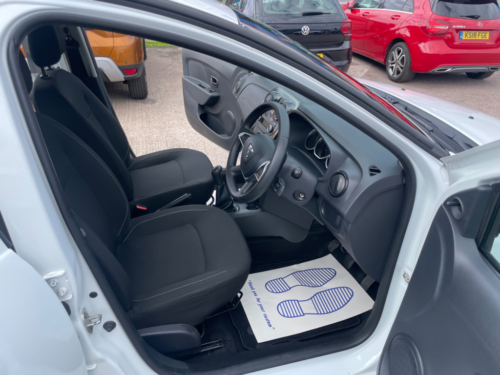 Dacia Sandero Ambiance Sce White #6