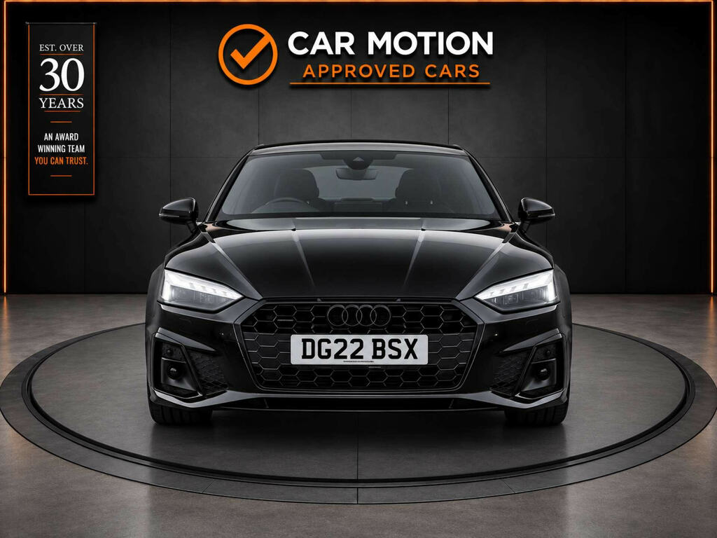 Audi A5 2.0 A5 Sportback 40 Tfsi Mhev Black Edition Semi-a DG22BSX Black #2