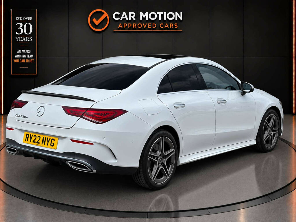 Mercedes-Benz CLA Class 1.3 Cla 250 Amg Line Premium E White #4