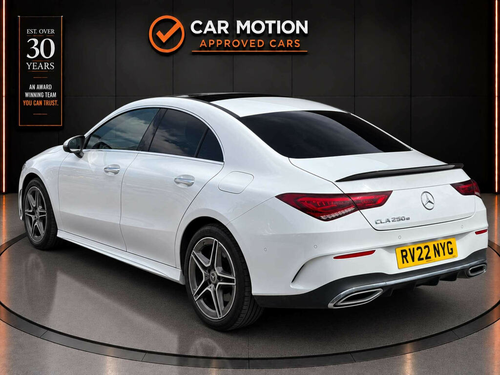 Mercedes-Benz CLA Class 1.3 Cla 250 Amg Line Premium E White #6