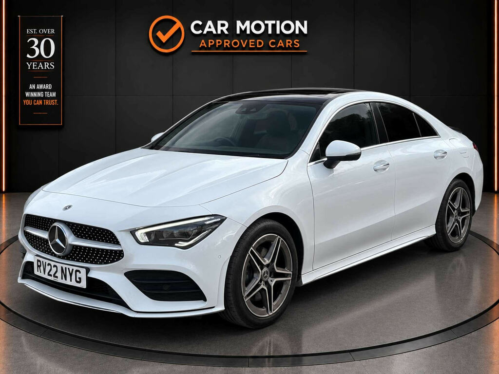 Mercedes-Benz CLA Class 1.3 Cla 250 Amg Line Premium E White #3