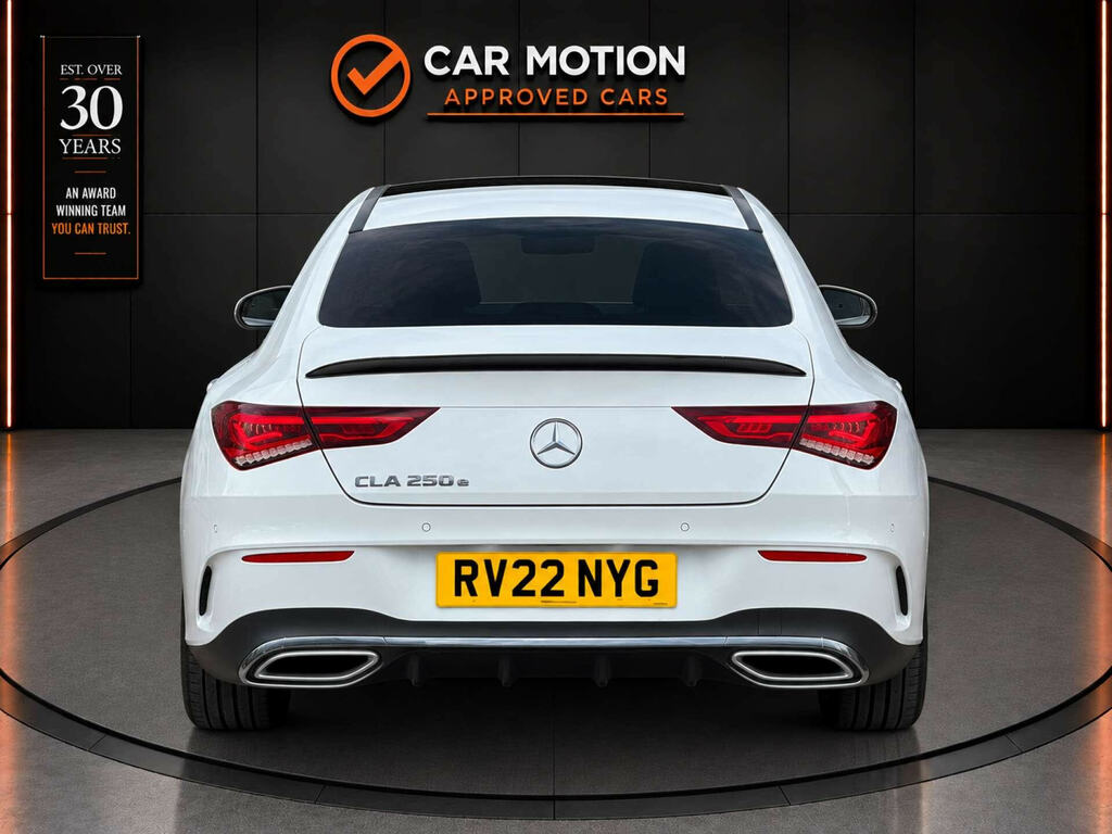 Mercedes-Benz CLA Class 1.3 Cla 250 Amg Line Premium E White #5