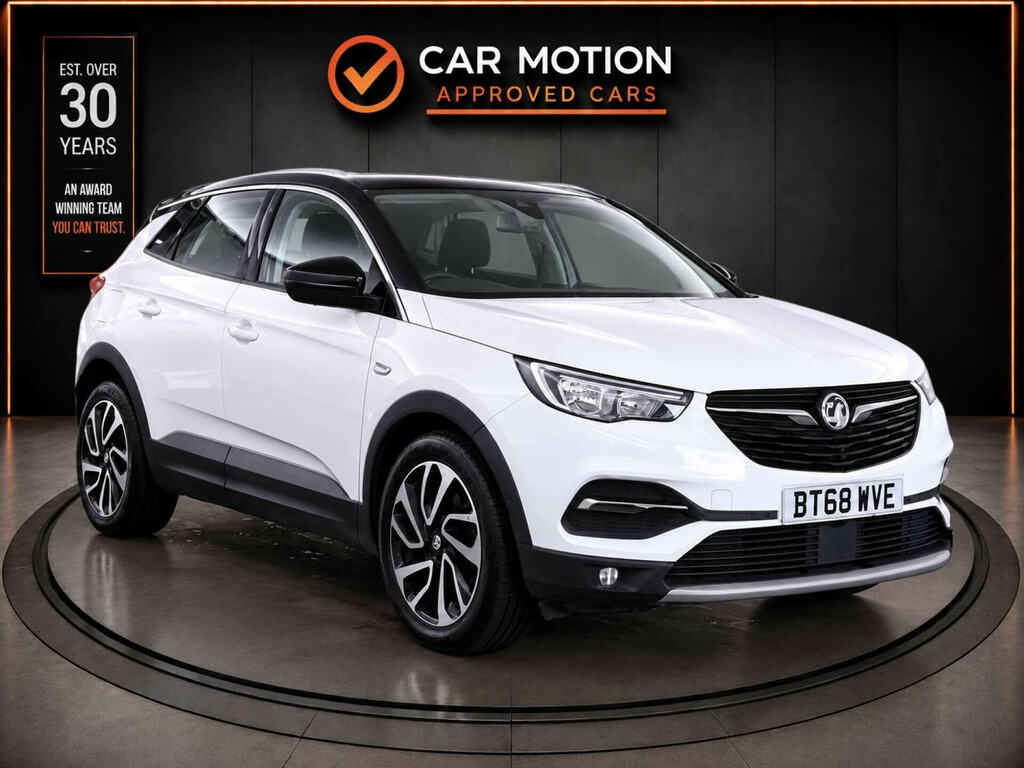 Vauxhall Grandland X 1.2 Grandland X Elite Nav T Ss White