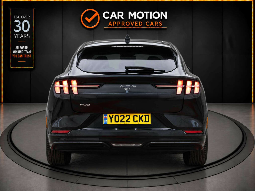 Ford Mustang Mach-E Mustang Mach-e Extended-range Awd 4Wd Black #5