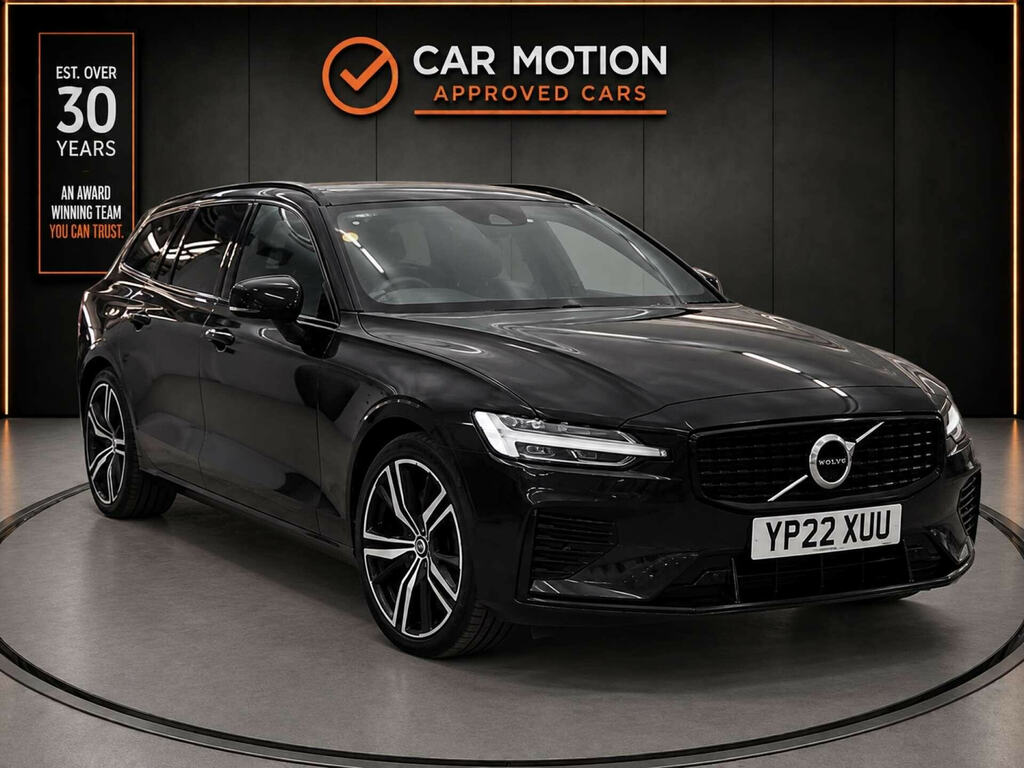 Volvo V60 2.0 V60 R-design T6 Recharge Awd 4Wd Black