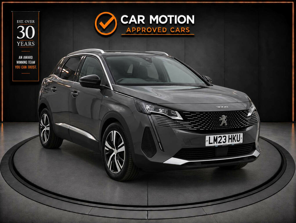 Peugeot 3008 1.6 3008 Gt Ss Phev Grey