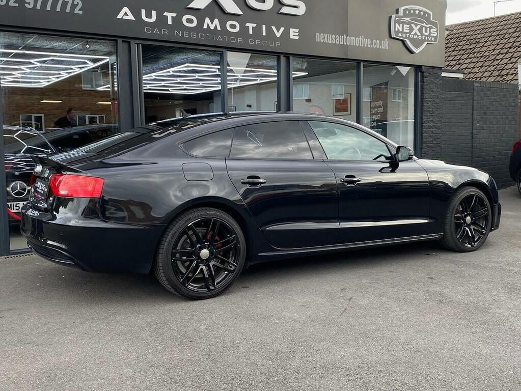 Audi A5 2.0 Tdi Black Edition Plus Sportback S Tronic Quat Black #2