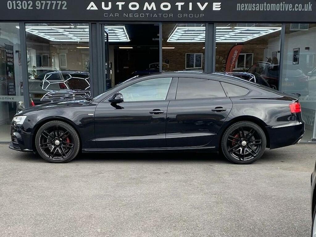 Audi A5 2.0 Tdi Black Edition Plus Sportback S Tronic Quat Black #6