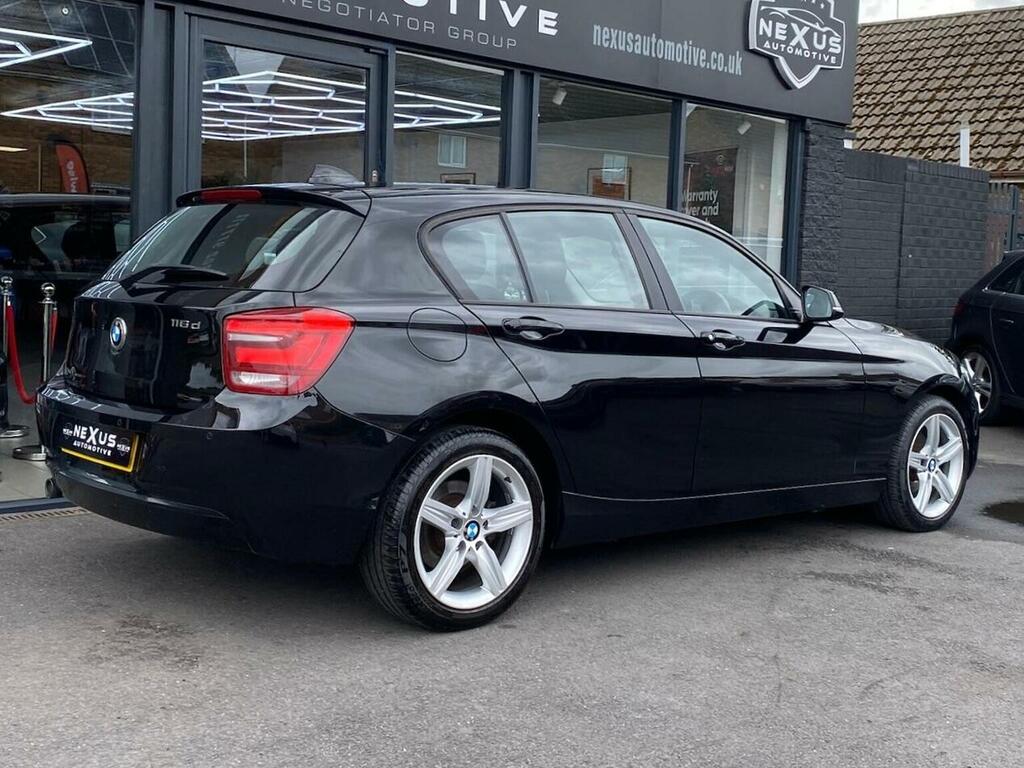 BMW 1 Series 2.0 116D Sport Euro 5 Ss Black #3
