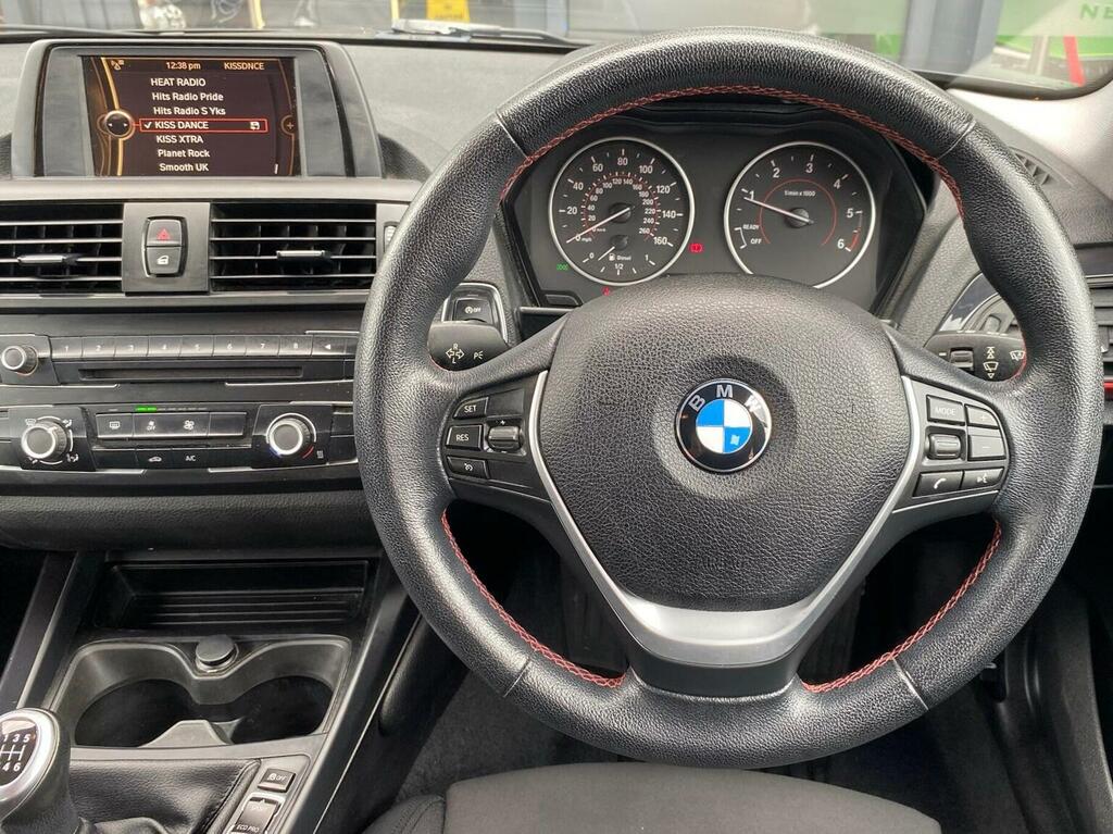 BMW 1 Series 2.0 116D Sport Euro 5 Ss Black #4