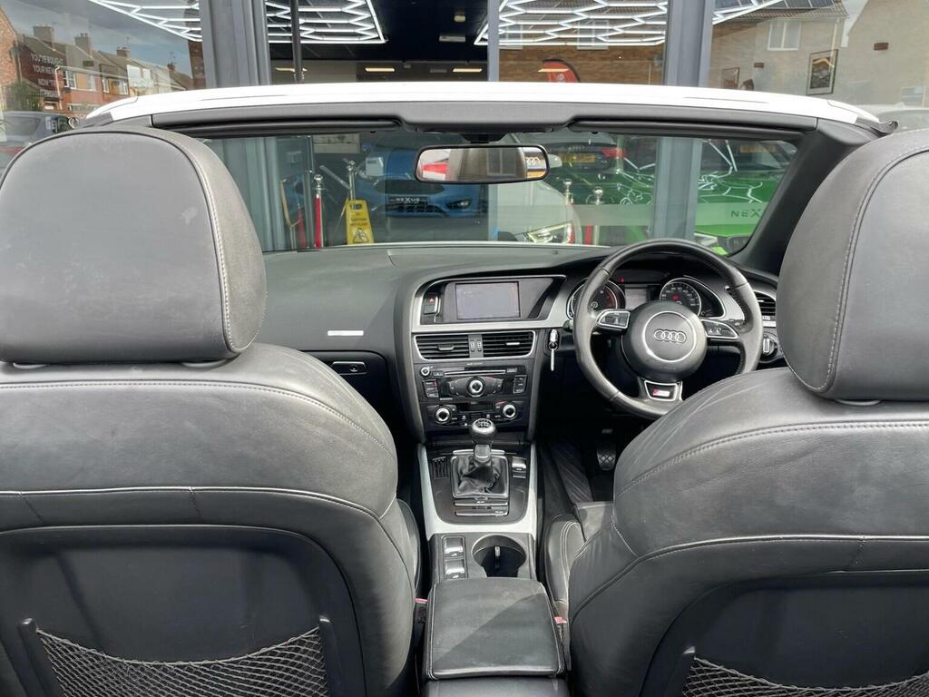 Audi A5 Coupe 2.0 Tdi Black Edition 201262 White #18