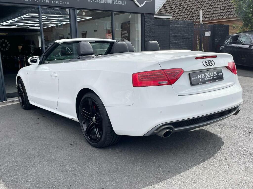 Audi A5 1.8 Tfsi S Line Euro 5 Ss White #4