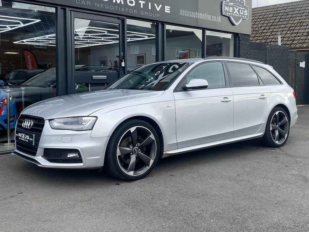 Audi A4 Avant Estate 2.0 Tdi Black Edition Quattro Euro 5 Ss Silver #6