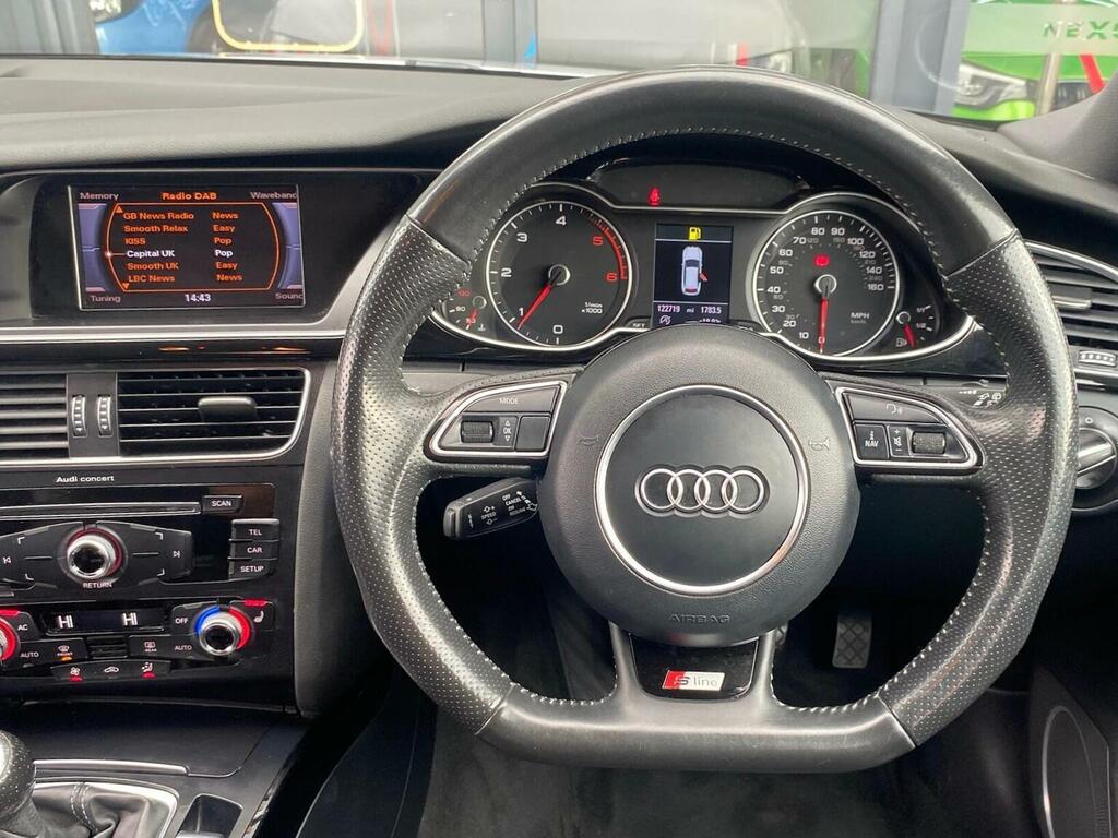 Audi A4 Avant Estate 2.0 Tdi Black Edition Quattro Euro 5 Ss Silver #4