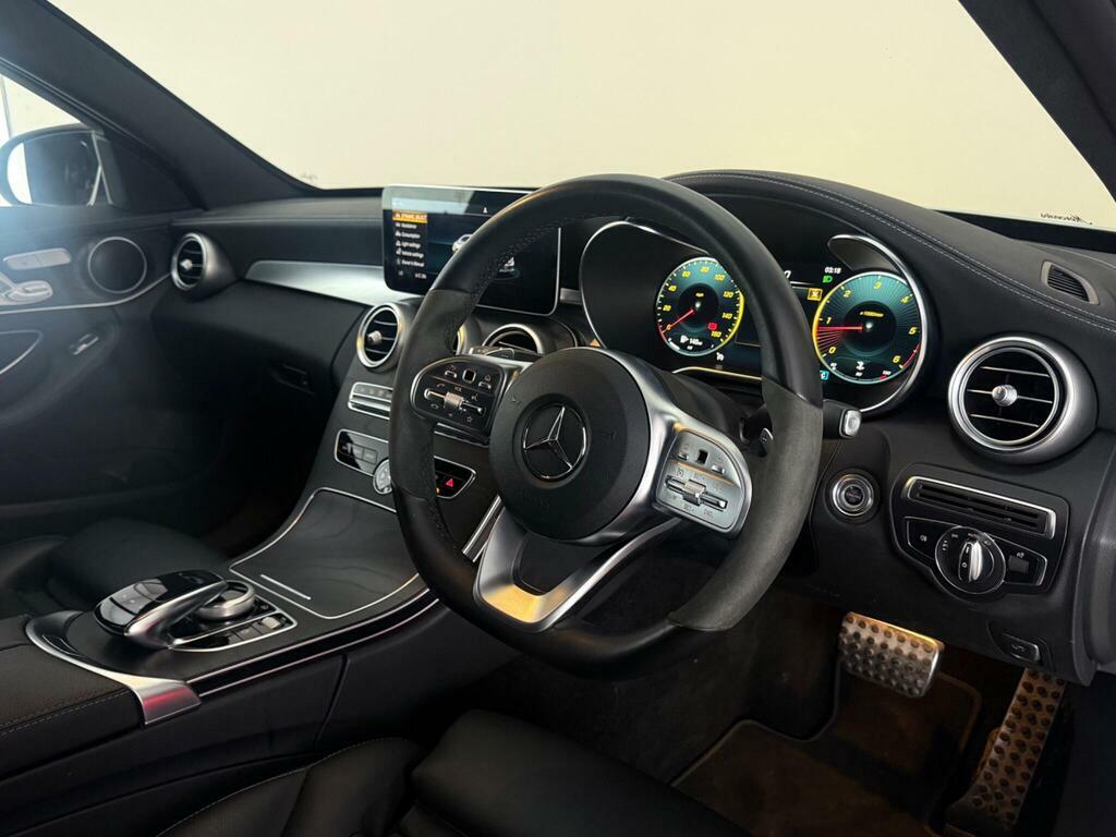 Mercedes-Benz C Class 2.0 C220d Amg Line Night Edition Premium Saloon Silver #3