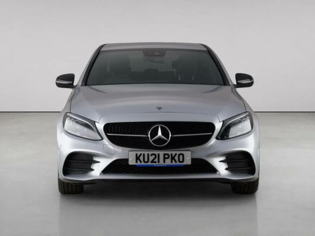 Mercedes-Benz C Class 2.0 C220d Amg Line Night Edition Premium Saloon Silver #5