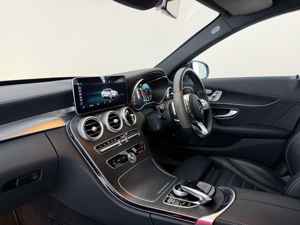 Mercedes-Benz C Class 2.0 C220d Amg Line Night Edition Premium Saloon Silver #4