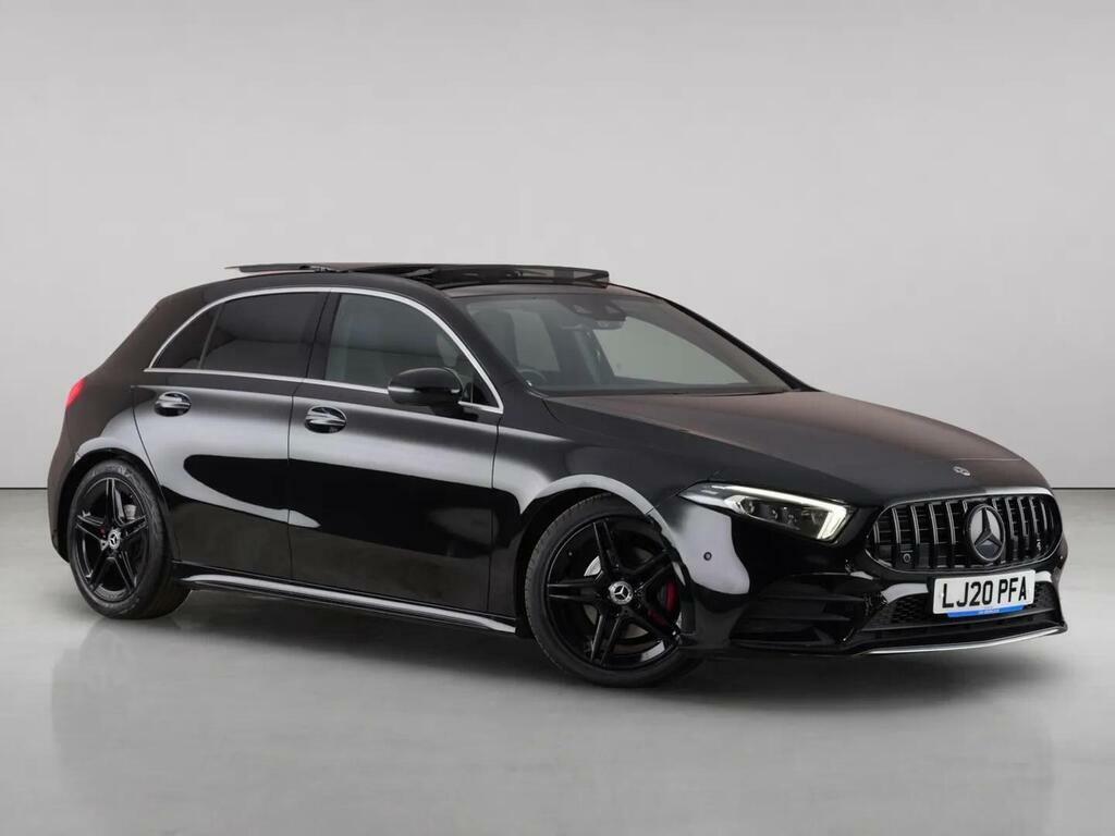 Mercedes-Benz A Class 1.5 A180d Amg Line Premium Plus 2 Hatchback LJ20PFA Black