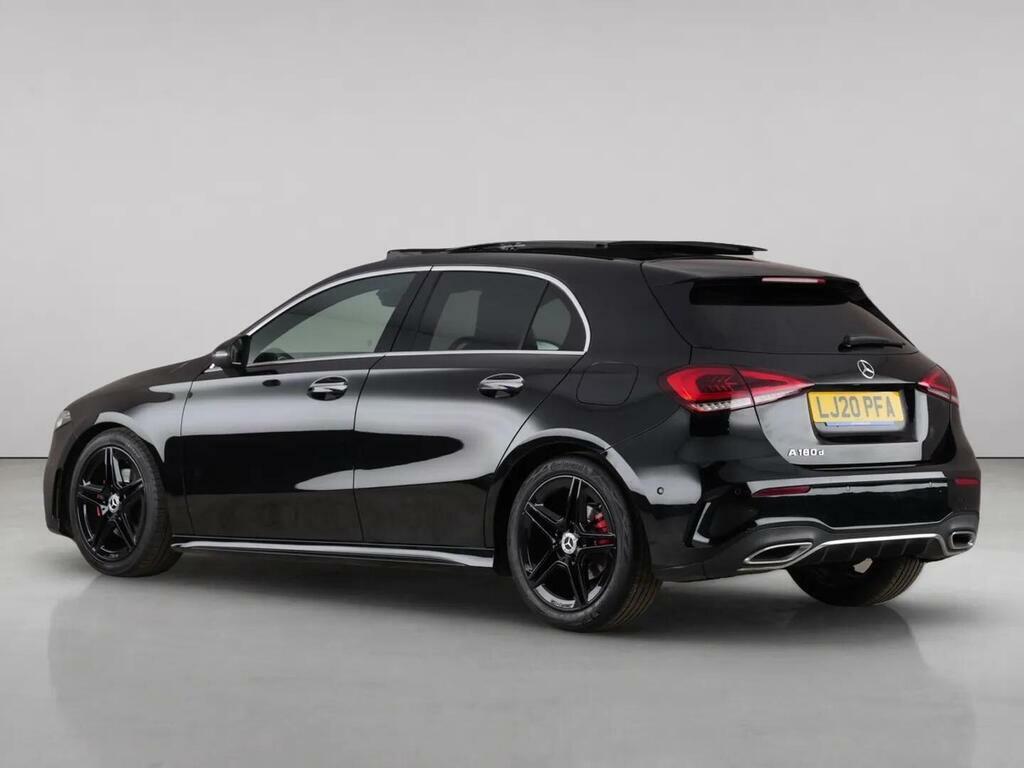 Mercedes-Benz A Class 1.5 A180d Amg Line Premium Plus 2 Hatchback LJ20PFA Black #6