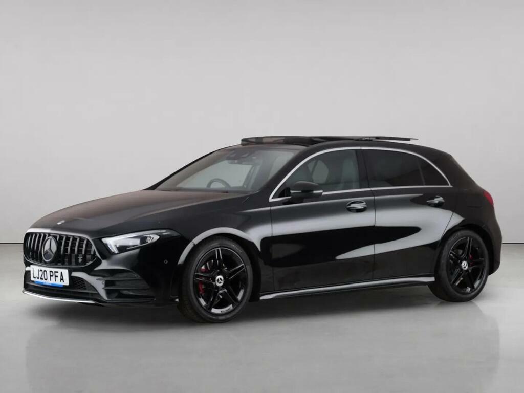 Mercedes-Benz A Class 1.5 A180d Amg Line Premium Plus 2 Hatchback LJ20PFA Black #2
