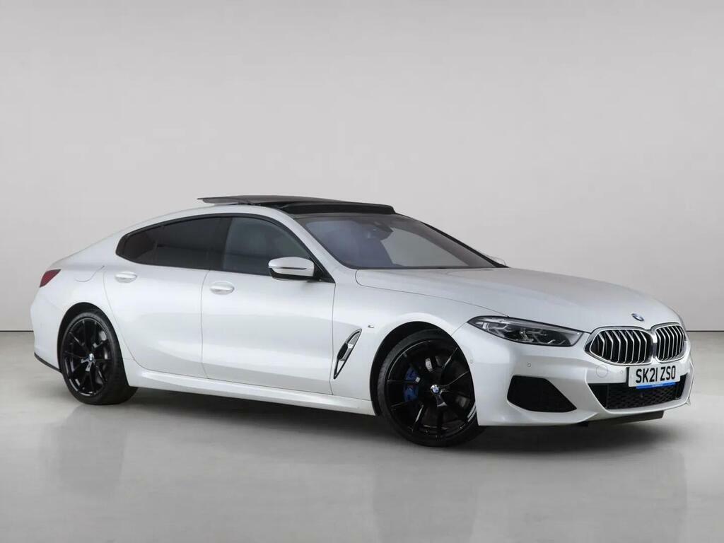 BMW 8 Series Gran Coupe 3.0 840D Mht M Sport Saloon Hybrid Step White