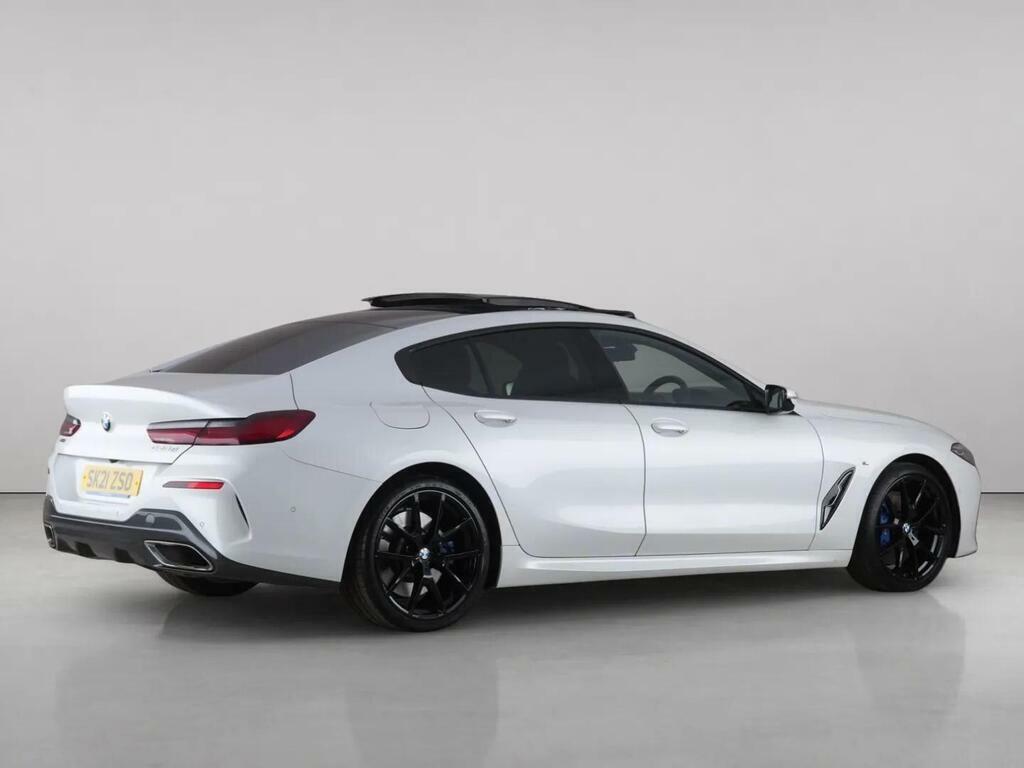 BMW 8 Series Gran Coupe 3.0 840D Mht M Sport Saloon Hybrid Step White #6