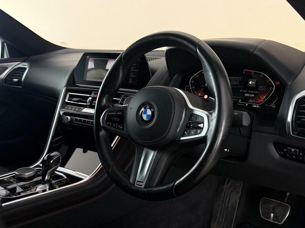 BMW 8 Series Gran Coupe 3.0 840D Mht M Sport Saloon Hybrid Step White #3