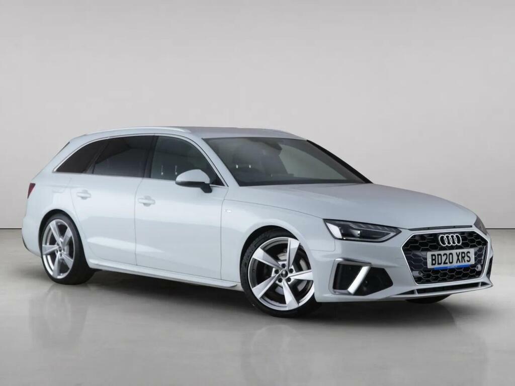 Audi A4 Avant 2.0 Tfsi 35 S Line Estate S Tronic Euro White