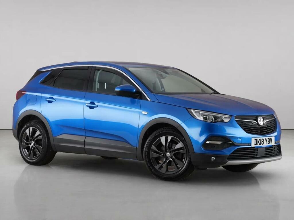 Vauxhall Grandland X 1.2 Turbo Sport Nav Suv Euro 6 Blue