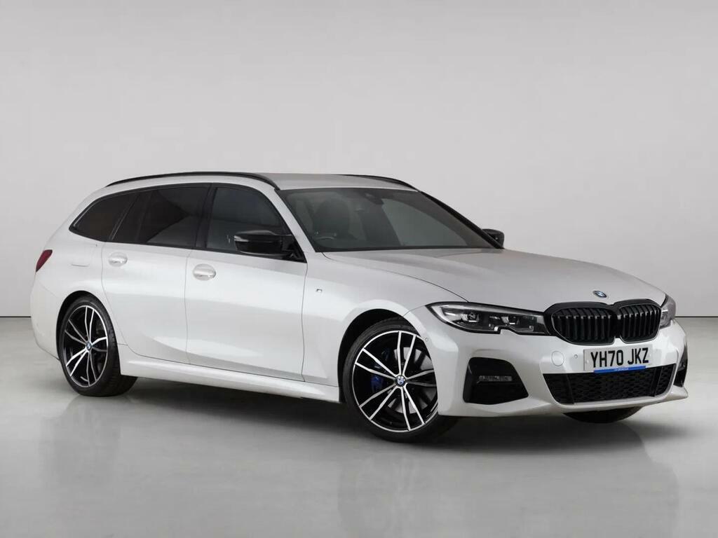 BMW 3 Series 2.0 320D Mht M Sport Touring Hybrid Aut White