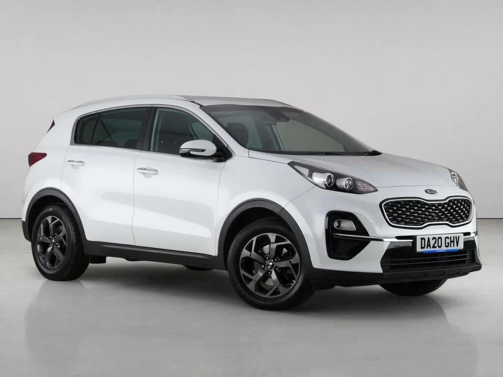 Kia Sportage 1.6 Crdi Ecodynamics 2 Suv Hybrid Dct White