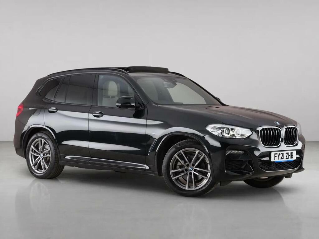 BMW X3 2.0 20D Mht M Sport Suv Hybrid Xdr Black