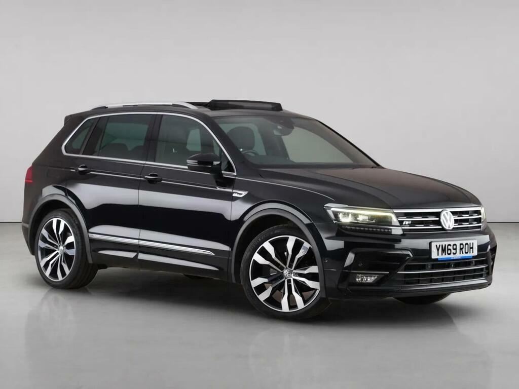 Volkswagen Tiguan 2.0 Tdi R-line Tech Suv Dsg 4Motion Eur Black