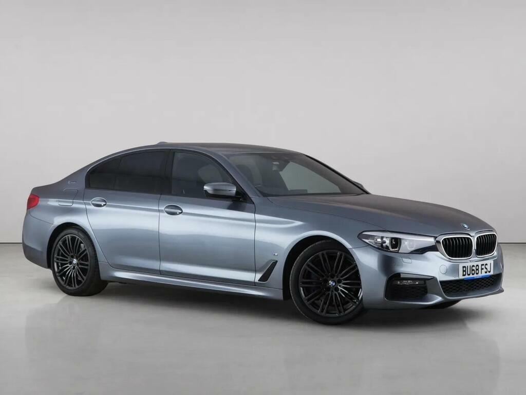BMW 5 Series 2.0 530E 9.2Kwh M Sport Saloon Plug-in Blue