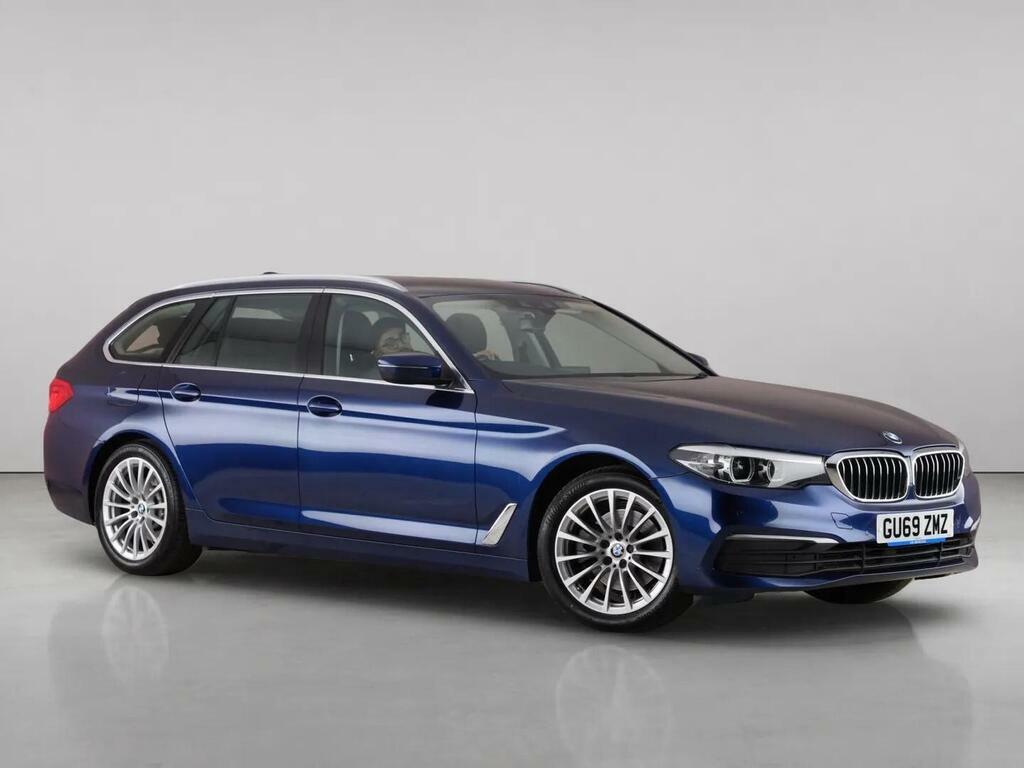 BMW 5 Series 2.0 520I Gpf Se Touring Euro 6 S Blue