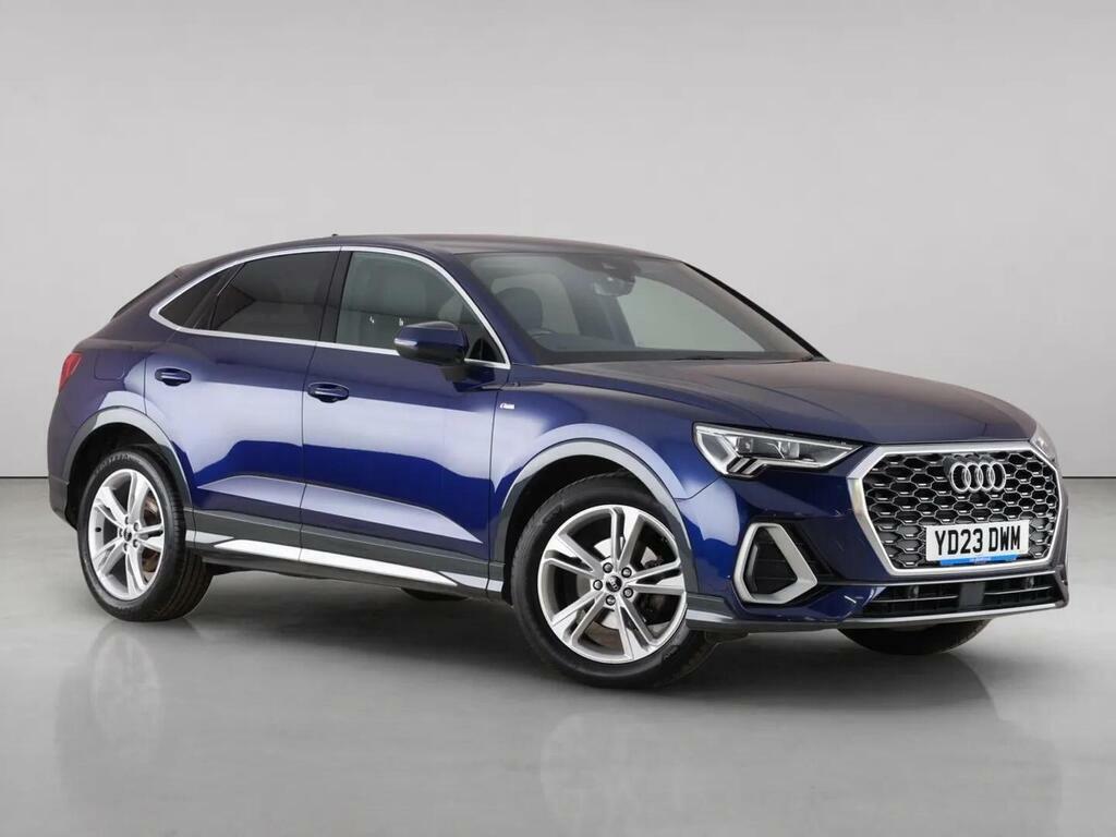 Audi Q3 2.0 Tdi 35 S Line Sportback S Tronic Eu Blue