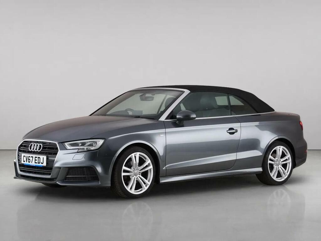 Audi A3 Cabriolet 1.6 Tdi S Line Convertible Euro Grey #2