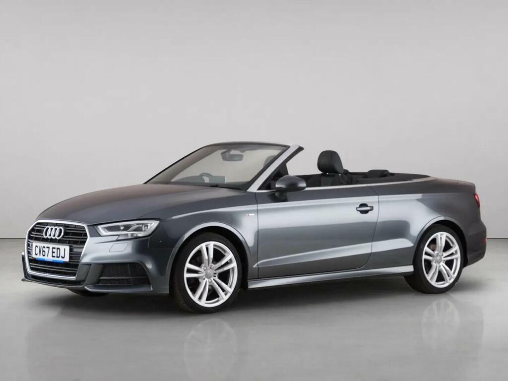 Audi A3 Cabriolet 1.6 Tdi S Line Convertible Euro Grey #5