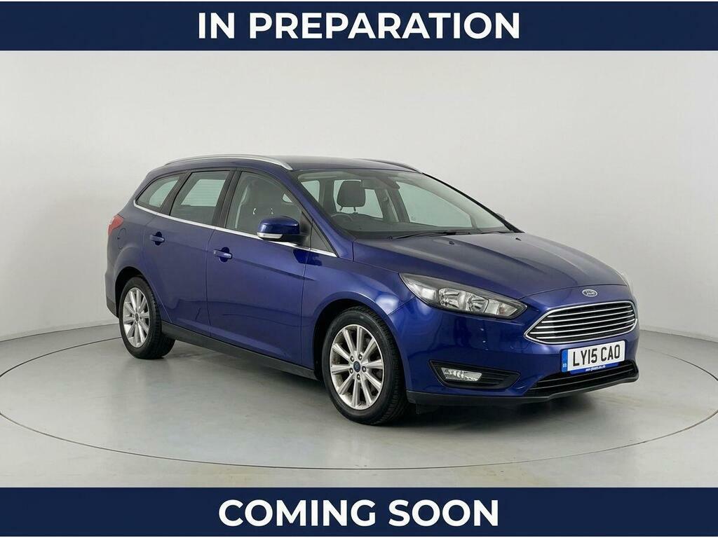 Ford Focus 1.6 Titanium Estate Powershift Euro 6 Blue