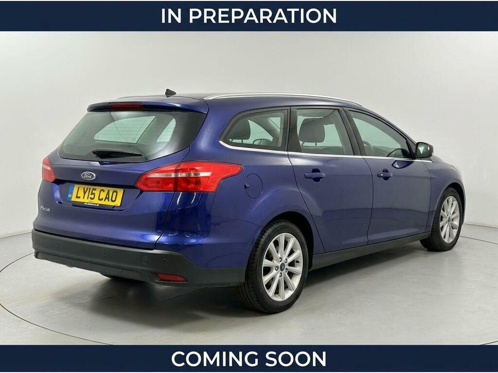 Ford Focus 1.6 Titanium Estate Powershift Euro 6 LY15CAO Blue #4
