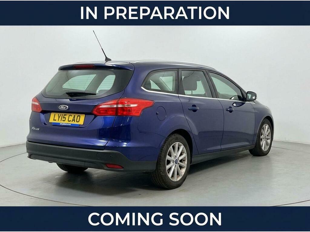 Ford Focus 1.6 Titanium Estate Powershift Euro 6 LY15CAO Blue #3