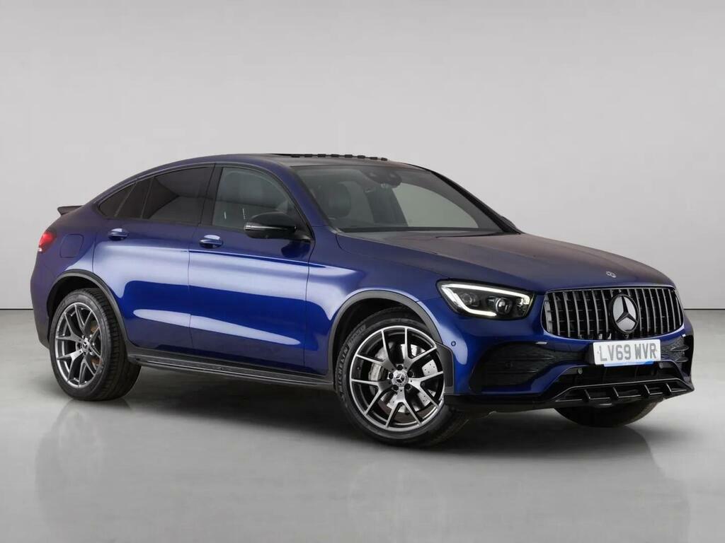 Mercedes-Benz GLC Class 2.0 Glc300d Amg Line Premium Plus Coupe Dies Blue